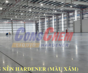 Xoa nền và mài bóng nền Hardener (màu xám)