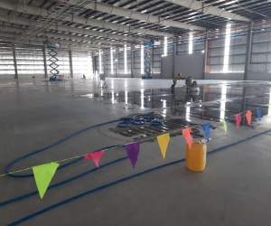 Project: SHOPEE - 26.000 m2: Mài bóng bê tông 