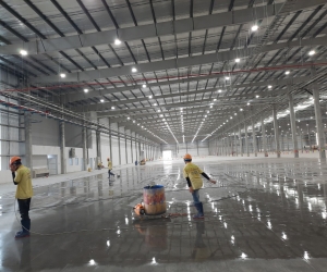 Project: SHOPEE - 26.000 m2: Mài bóng bê tông 