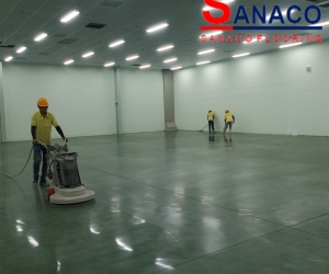 Project: NOK (Phase III) - Liquid Hardener - Mài bóng bê tông (12.000 m2)